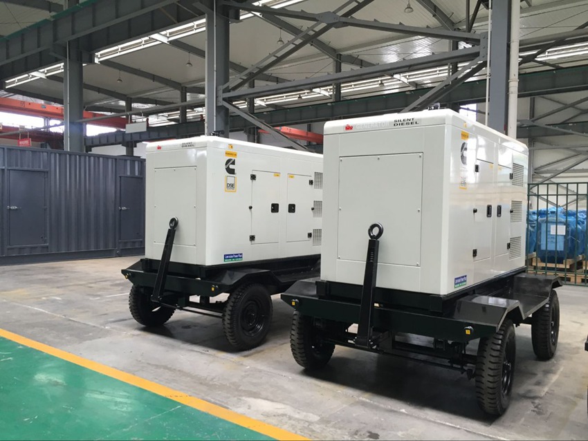 移動靜音發(fā)電機組